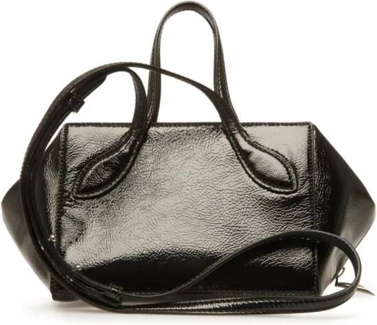 Bally Schoudertas met logoprint Zwart