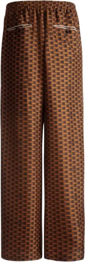 Bally Straight broek Bruin