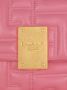 Balmain 1945 Zachte mini tas van gewatteerd leer Roze Dames - Thumbnail 7