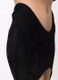 Balmain Asymmetrische mini-rok Zwart - Thumbnail 5