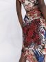Balmain Asymmetrische rok Zwart - Thumbnail 3