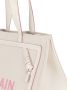Balmain B-Army 42 canvas tote bag with leather details Beige Dames - Thumbnail 6