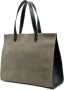 Balmain B-Army 42 canvas tote bag with leather details Green Dames - Thumbnail 9