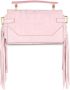 Balmain B-Buzz 19 schoudertas met franje Roze - Thumbnail 3