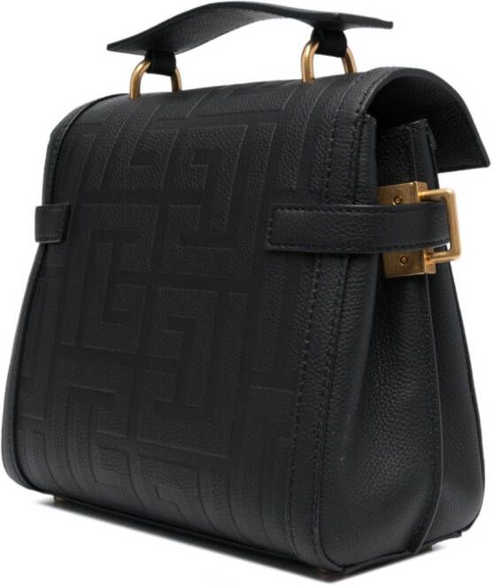 Balmain B-Buzz 23 leren shopper Zwart