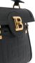 Balmain B-Buzz 23 leren shopper Zwart - Thumbnail 4