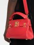 Balmain B-Buzz 22 Top Handle leather bag Rood Dames - Thumbnail 4
