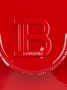 Balmain B-Buzz Schoudertas 24 in patentleer Red Dames - Thumbnail 3