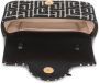 Balmain Crossbodytas met monogram jacquard Zwart - Thumbnail 4
