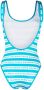 Balmain Badpak met logoprint Blauw - Thumbnail 2