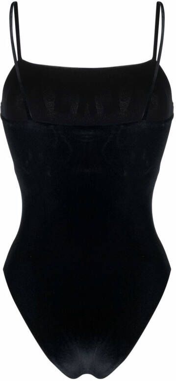 Balmain Bandeau badpak Zwart