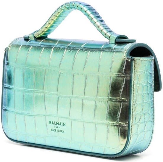 Balmain Bbuzz kleine crossbodytas Geel