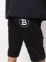 Balmain Bermuda shorts met print Zwart - Thumbnail 5