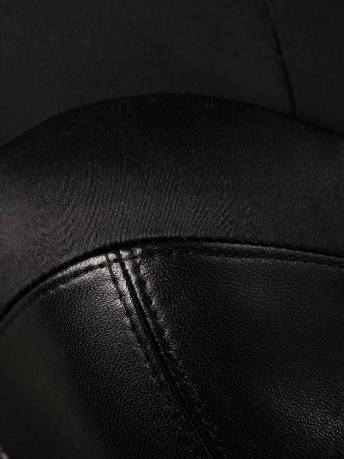 Balmain Bh met halternek en sweetheart hals Zwart