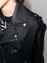 Balmain Bikerjack met logoprint Zwart - Thumbnail 4