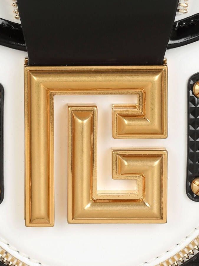 Balmain Blaze boekentas met colourblocking Zwart