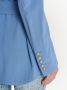 Balmain Crepe jacket with shawl collar Blauw Dames - Thumbnail 7