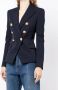 Balmain Blazer met dubbele rij knopen Blauw - Thumbnail 3
