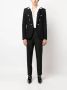 Balmain Blazer met open voorkant Zwart - Thumbnail 2