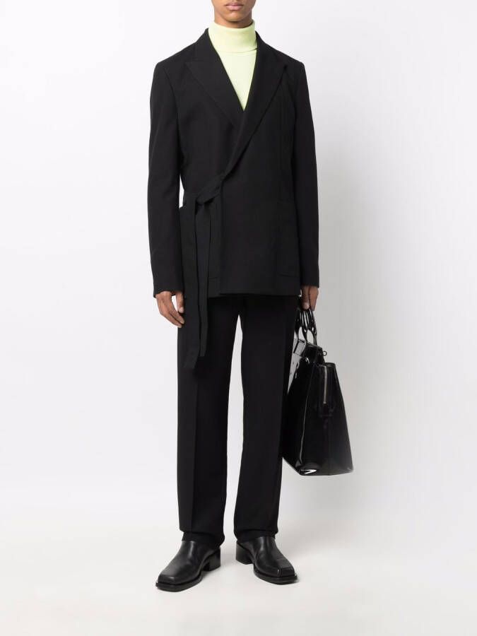 Balmain Blazer met zijsluiting Zwart