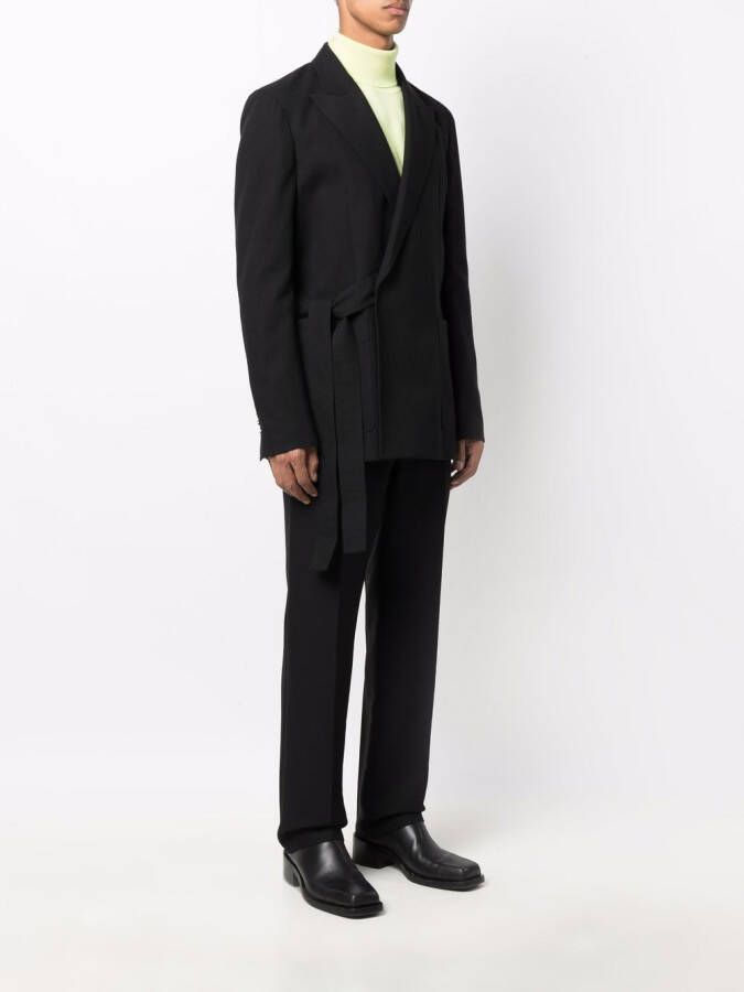 Balmain Blazer met zijsluiting Zwart