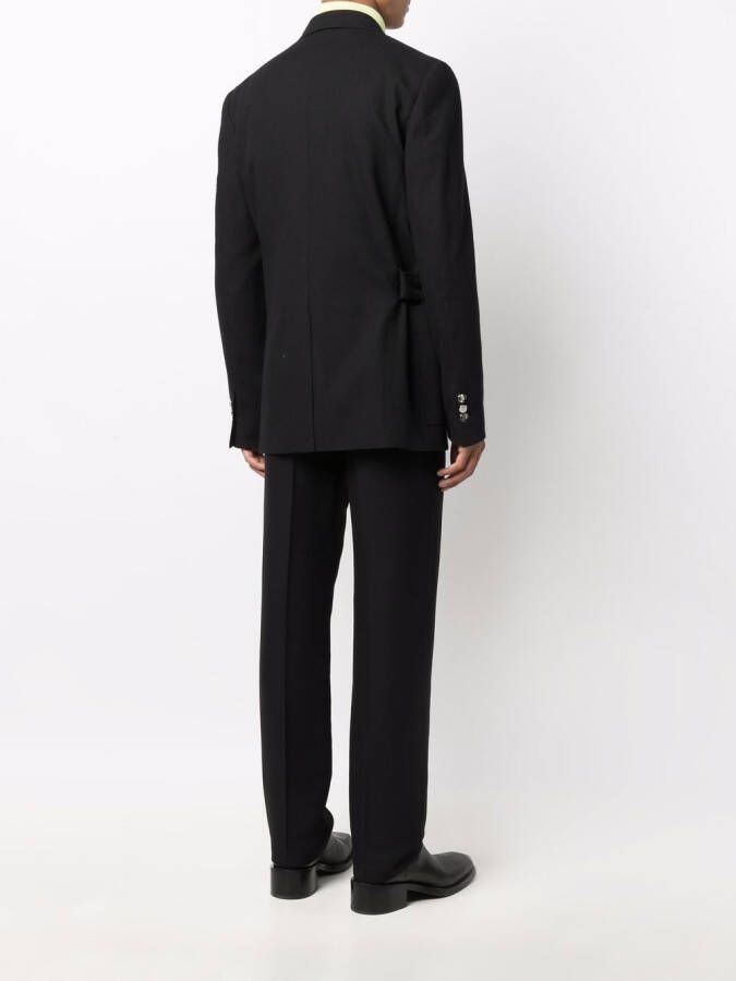 Balmain Blazer met zijsluiting Zwart