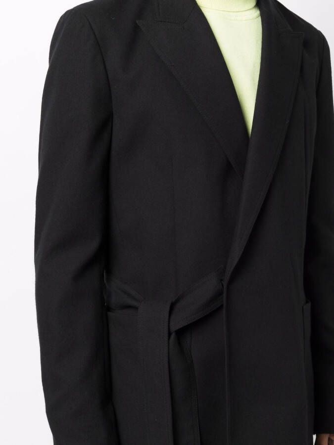 Balmain Blazer met zijsluiting Zwart