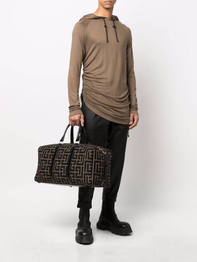 Balmain Broek met verlaagd kruis Zwart