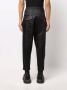 Balmain Broek met verlaagd kruis Zwart - Thumbnail 4