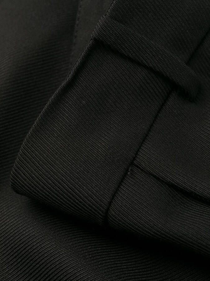 Balmain Broek met verlaagd kruis Zwart