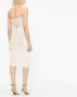 Balmain Tweed kokerrok Beige - Thumbnail 3