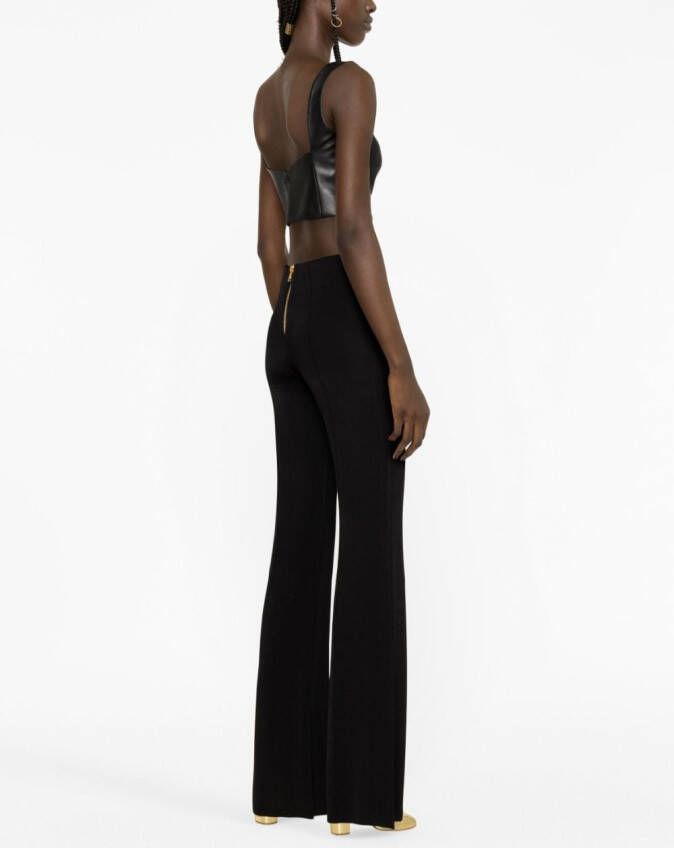 Balmain Flared broek Zwart