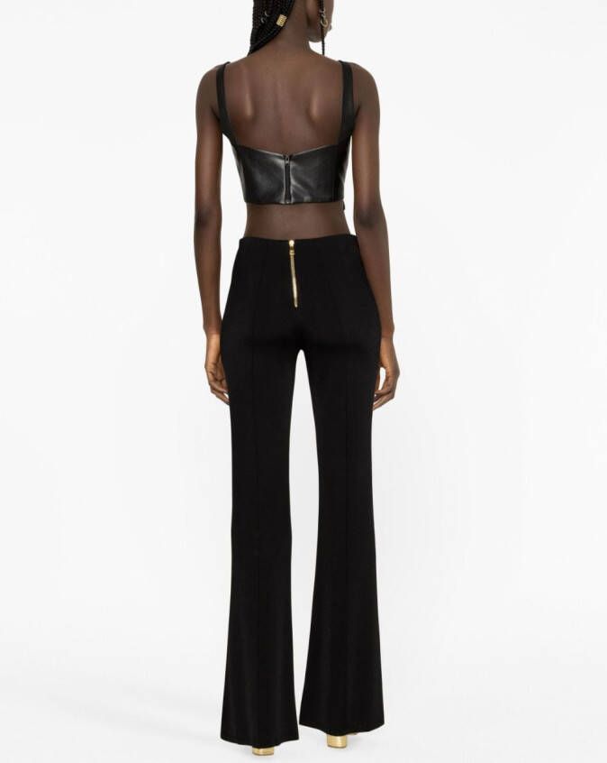 Balmain Flared broek Zwart