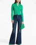 Balmain Ribgebreid vest Groen - Thumbnail 2