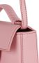 Balmain Mini gladleren tas met B-sluiting Pink Dames - Thumbnail 6