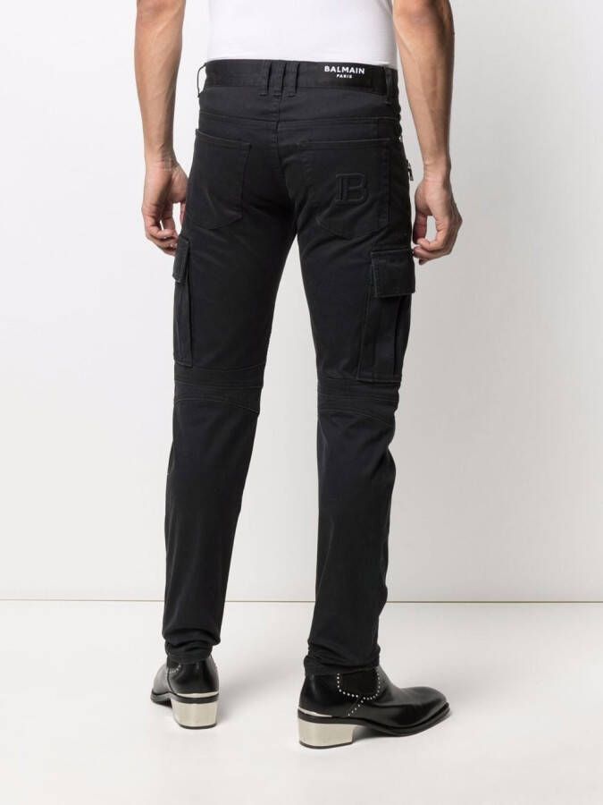 Balmain Cargo jeans Zwart