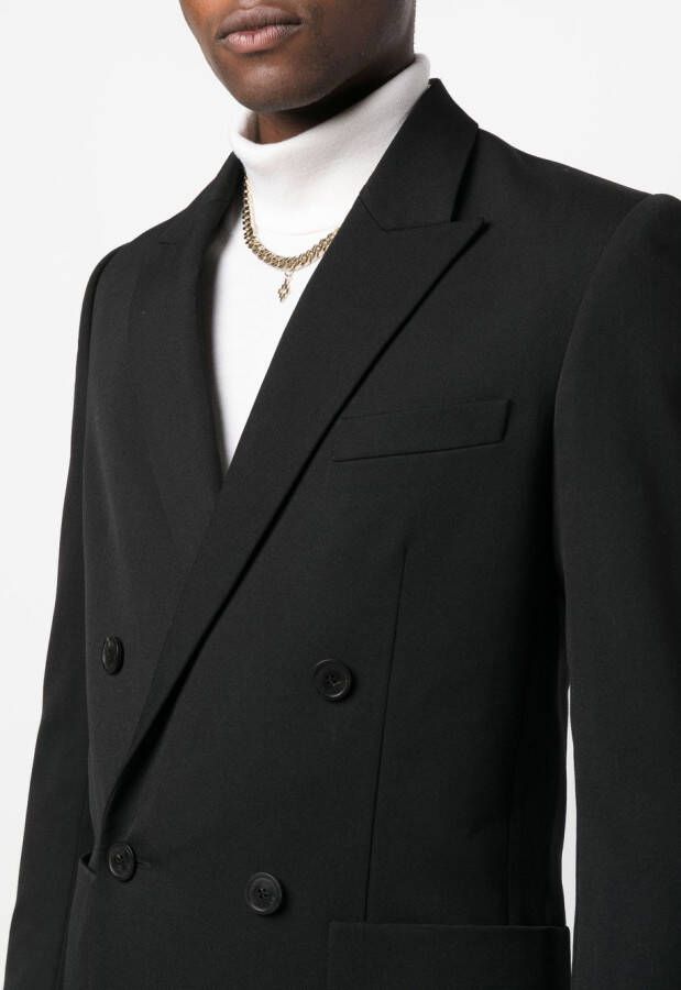 Balmain Colbert met dubbele rij knopen Zwart