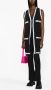 Balmain Contrasterendste Vest met V-hals Zwart - Thumbnail 2