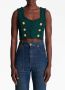 Balmain Cropped top Groen - Thumbnail 5