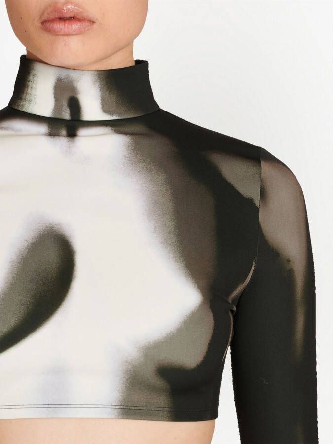 Balmain Cropped top Wit