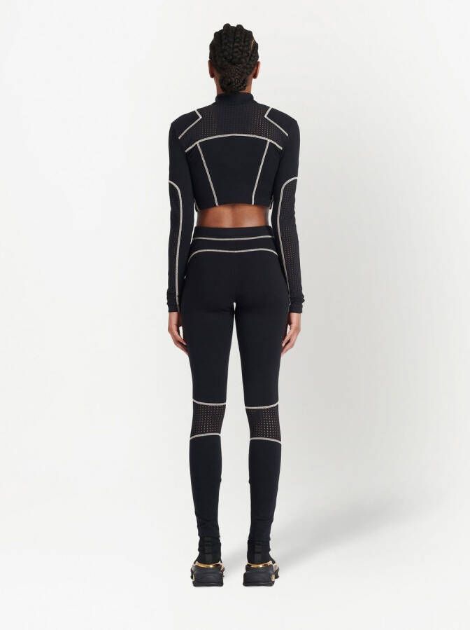 Balmain Cropped top Zwart