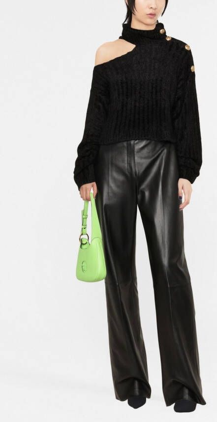 Balmain Cropped trui Zwart