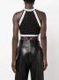 Balmain Top met uitgesneden detail Zwart - Thumbnail 4