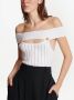 Balmain Gebreide body Wit - Thumbnail 3