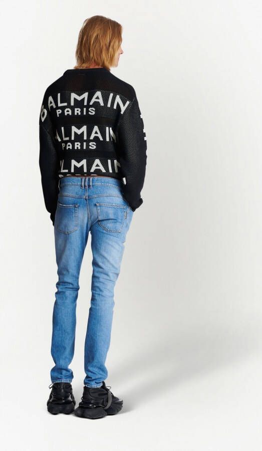 Balmain Denim Blauw