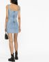 Balmain Denim jurk Blauw - Thumbnail 3