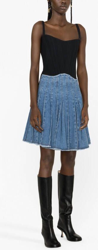 Balmain Denim rok Blauw