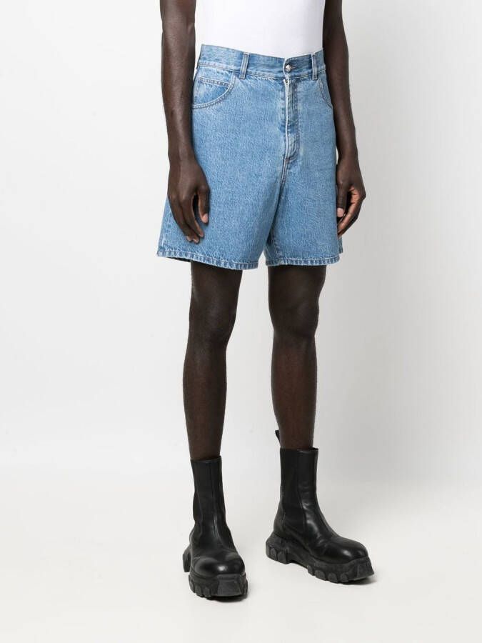 Balmain Denim shorts Blauw
