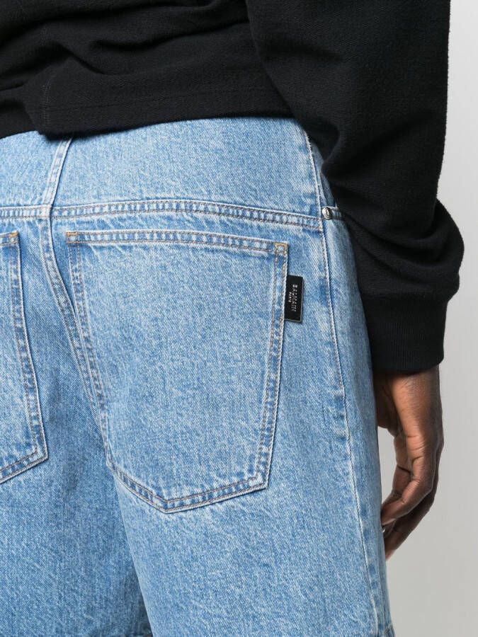 Balmain Denim shorts Blauw