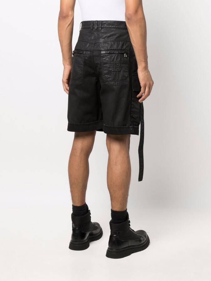 Balmain Denim shorts Zwart